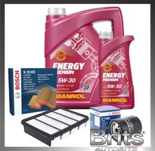 KIT FILTRI SERVIZIO PER MAZDA CX-5 2.2 12-ON BOSCH FILTRI OLIO ARIA E 6L OLIO 5W30