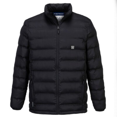 Beheizte Thermojacke Ultraschall Bodywarmer Kohlefaserplatten Portwest S547