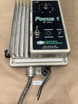 PREOWNED- CONTROL TECHNIQUES Focus 1 DC Drive 1/4-1HP, 1/2-2HP 2400-8000W