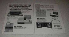 1981 Sears Ad - Scholar Electric Typewriter, Calculator thumbnail
