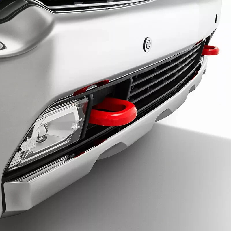 ●Hooka Red 2020-2023 Chevrolet Silverado HD Front Red Tow Hook Pkg