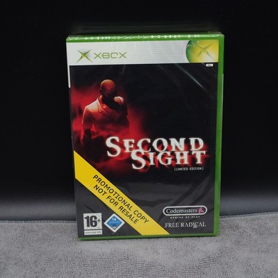 Second Sight Xbox Pal EU Promo Release Factory Sealed Brand New Microsoft Nice!
