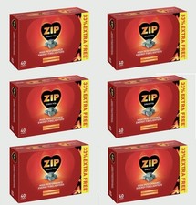 12x Packs Zip High Performance Firelighters Long Burning & Powerful - 480 Cubes 4.00 per lighter