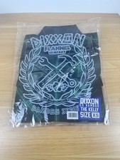 Dixxon Flannel Company The Kelly Long Sleeve Bamboo Shirt Black Green XS SO
