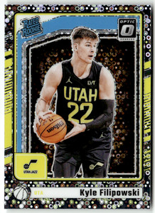 Panini Donruss Optic 2024-25 NBA No. 300 Kyle Filipowski Rated Rookie Fast Break