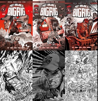 Post Malone's Big Rig (Issues #1 to #3 inc Variants, 2025)