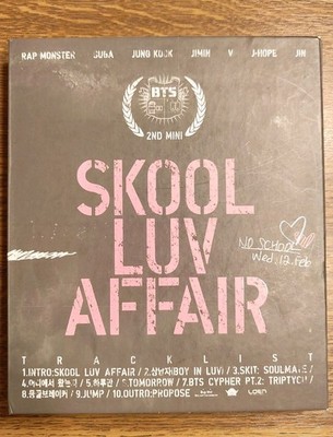 BTS Skool Luv Affair, BTS Dark & Wild, BTS World