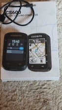 COOSPO Farbtouchscreen GPS Fahrradcomputer CS600, Wireless IPX7 Wasserfestes