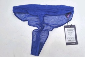 Maison Close High Waist Thong Corps A Corps Blue Size UK 8 10. rrp &pound;49.