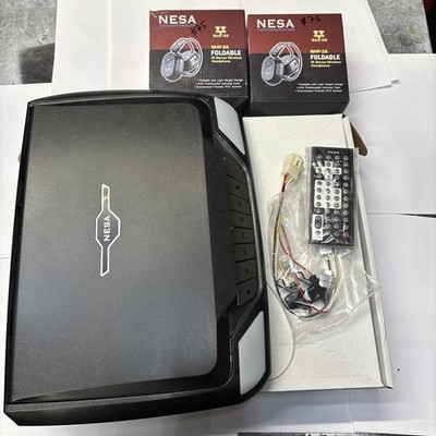 11 Inch Car Monitor Flip Down TFT LCD With DVD beige black gray nsc-113 nesa