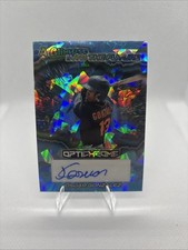 Josuar Gonzalez 2025 Leaf Optichrome Glimpes into the Future Auto #/7 SF Giants