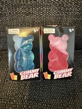 Set Of 2 Squishy Sensory Gummy Bear Squeeze Toys