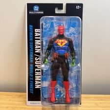 DC Multiverse Batman Superman Fusion World's Finest 7 Figure McFarlane New