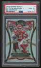 2019 Panini Select Patrick Mahomes II Premier Level Silver Prizm #129 PSA 10