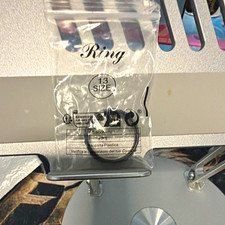 Black Band Ring Size 13