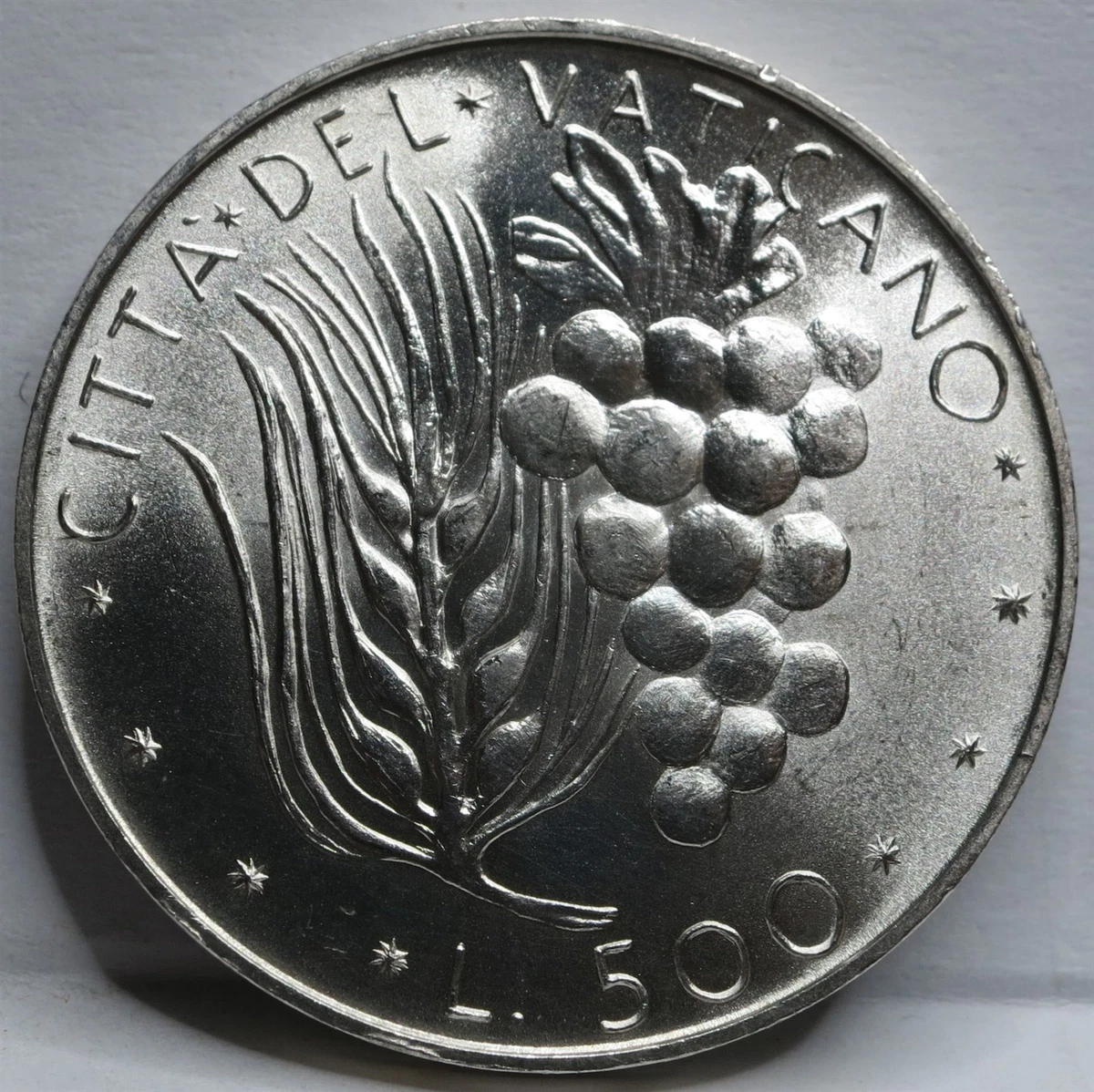 1972 Vatican City 記念硬貨セット 1972 Vatican City 記念硬貨セット Silver 1972 Vatican Coins for