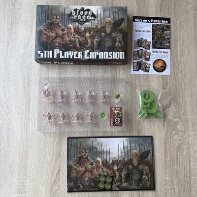 Blood Rage 5. Spieler Erweiterung 5th Player Expansion Neu ENGLISCH BLR002 CMON