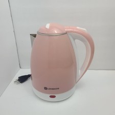 PINK LONGADS Electric Kettle 2L 1000W Auto Shut-Off