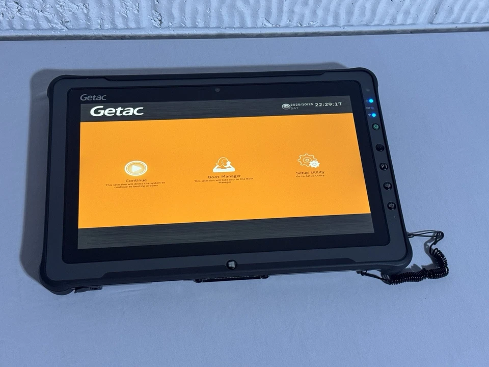 Getac F110 G3 Ruggedized Touchscreen Tablet GPS i5/8GB/256GB - 47 Operating hrs - Image 2 of 4