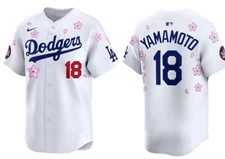 Yamamoto #18 Baseball Jersey Tokyo Series Gift FOr Fan Full Size S-5XL