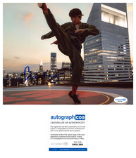 Ben Wang 'Karate Kid: Legends' Signed 8x10 Photo 'Li Fong' ACOA