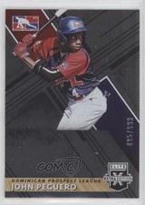 2019 Panini Elite Extra Edition Dominican Prospect League /999 John Peguero z6b