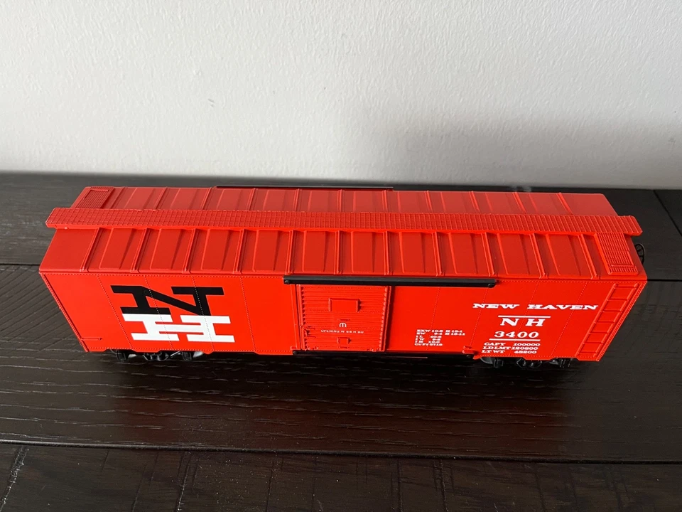 Franks Roundhouse New Haven NH 3400 Boxcar Item No. 26 KMT - Image 4 of 4