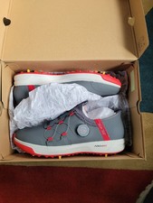 Skechers Go Golf Elite Vortex Slip In Golf Shoes , Grey/Red UK size 8