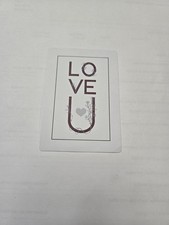 Creative Memories LOVE U Scrapbook Die Cut Valentine's Day Wedding Anniversary