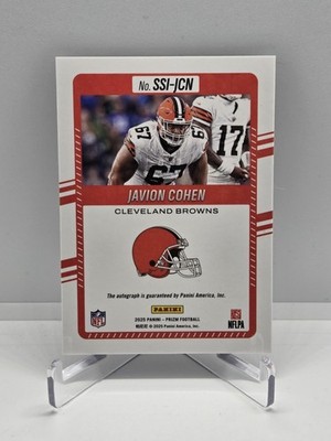 2025 Panini Prizm Significant Signatures Javion Cohen Cleveland