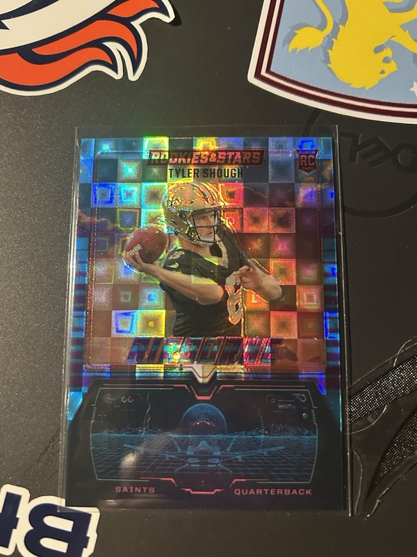 2025 Panini Rookies & Stars - Airborne Tyler Shough #20 Pandora /210 (RC)