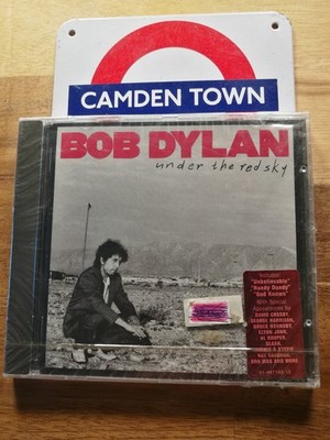 Bob Dylan - Under The Red Sky 1St Press Hype Sticker Cd Sealed Noch Neu