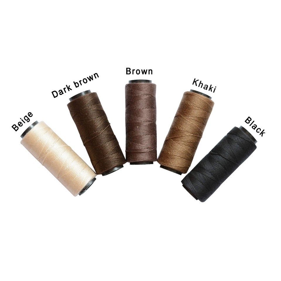 5 Rolls Sewing Threads Weaving Threads Using for Hand Sewing Hair Weft ...