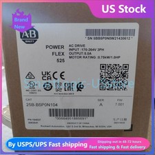 Allen-Bradley 25B-B5P0N104 Powerflex 525 1HP Drive 25BB5P0N104 NEW AND SEALED