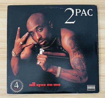 2pac TUPAC / All Eyez On Me 1996 US Original 4LP Vinyl Death Row