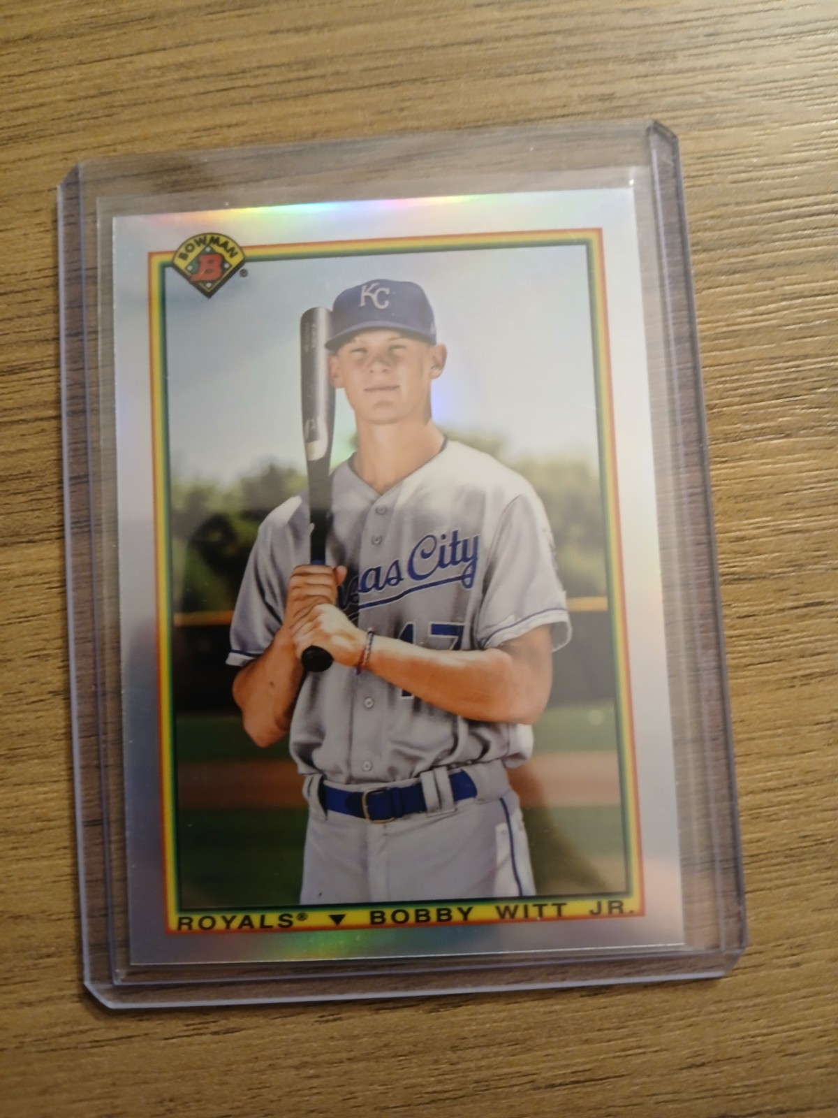 2020 Bowman - 1990 Bowman Bobby Witt Jr. #90B-BWJ (RC)