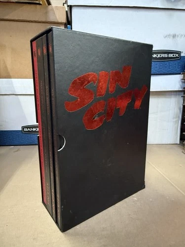 Sin City Frank Miller Library Set #2 Vol. 5, 6, 7 + Art  Of Sin City Hard Cover