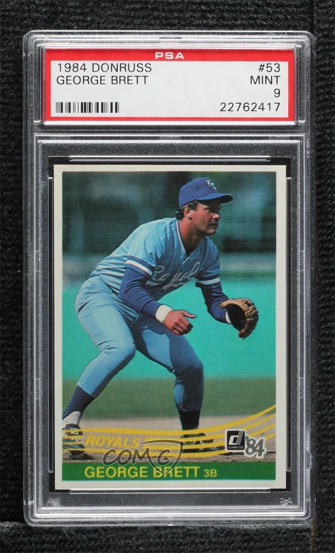 1984 Donruss George Brett #53 PSA 9 MINT HOF 0eq