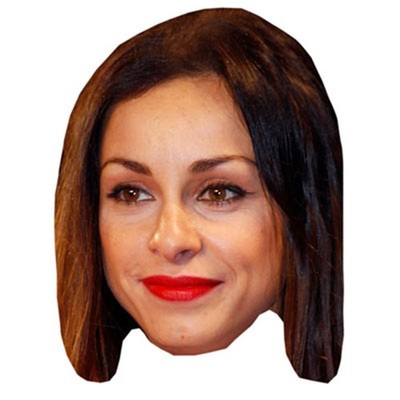 Lindsay Armaou Großer Kopf. Größer als das Leben Maske.