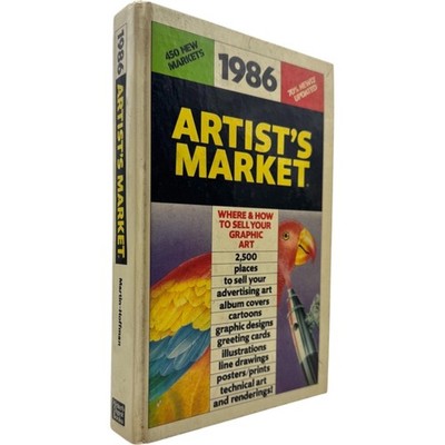 1986 Artist s Market Writers Digest graphic design illustration vintage