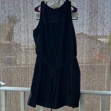 Shein Dress Curve Women's Short Sleeve Black Lace Size 3X Knee Length