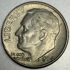 1964-D Roosevelt Dime - Circulated Condition - 90% Silver - US Coin - 3099