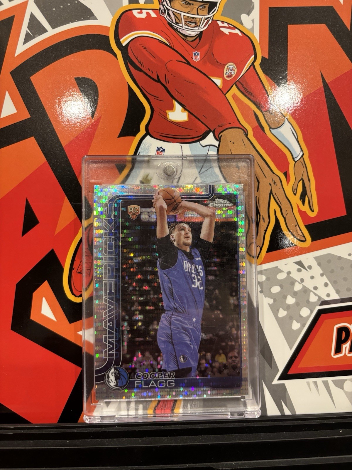 2025 Topps Chrome Cooper Flagg Pulsar Refractor #251 🔥160 $ OBO