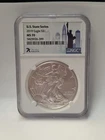 2019 7K Metals U.S. State Series American Silver Eagle NGC MS70 - New York