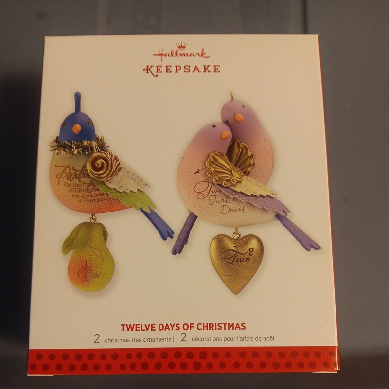 2013 Hallmark Keepsake~ Twelve Days of Christmas ~ Special Edition Reissue~ 