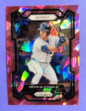 2024 Prizm Pink Ice #142 Kevin McGonigle Detroit Tiger RC
