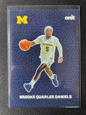 2025-26 Onit Brooke Quarles Daniels Fusion Series #F-2 Michigan Wolverines!!!