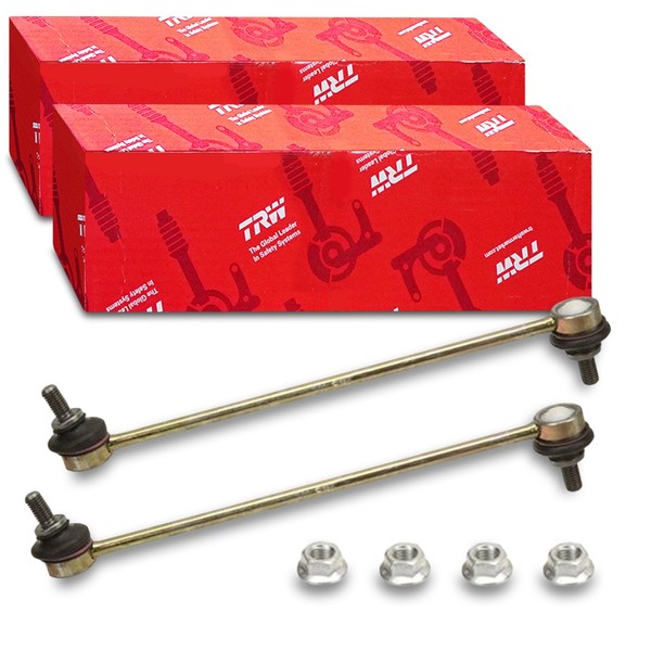 2X TRW Koppelstange Vorne Links Rechts Ford Fiesta JH JD Fusion JU Mazda 2 D-image