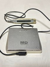 Sony MZ-E75 Walkman MiniDisc MD Player Silver Used Japan Tested