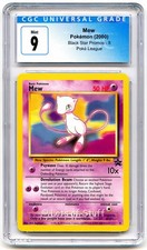 CGC 9 Mint Mew Wizards Black Star Promos 8 Poke League Promo 2000  -26 on eBay
